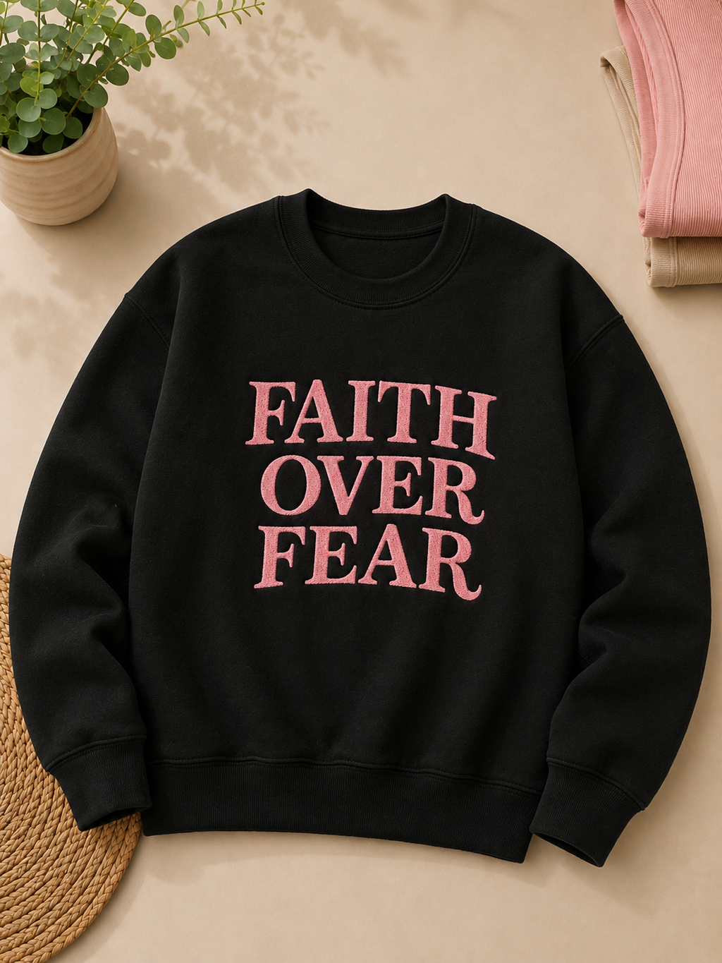 Faith over fear Crewneck