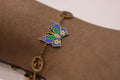 Blue Butterfly-Bracelet