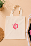 My flower tote bag