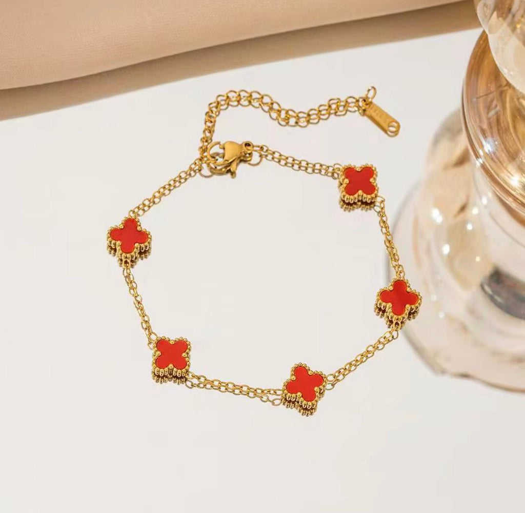 Flower-bracelet