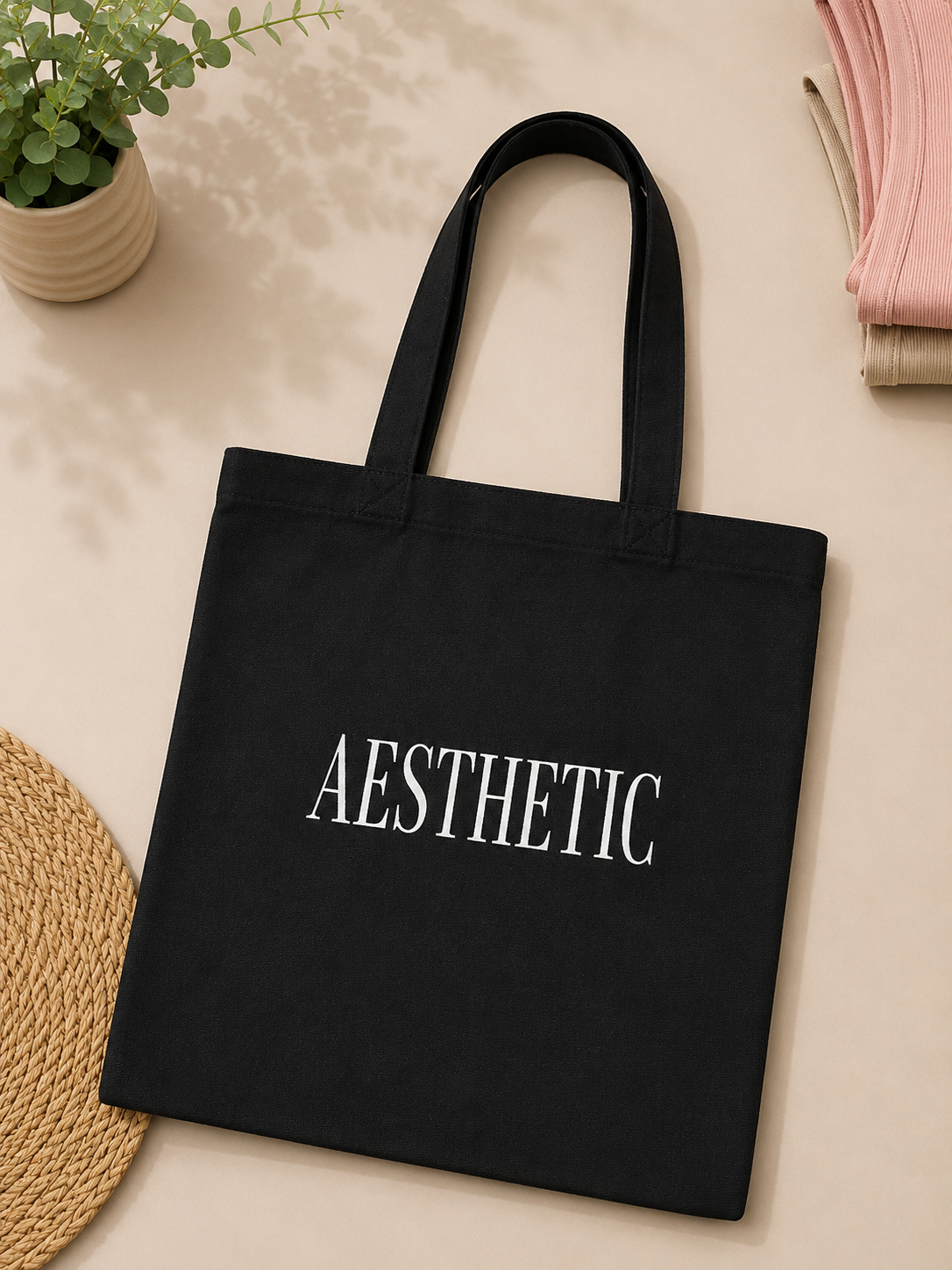 Aesthetic tote bag