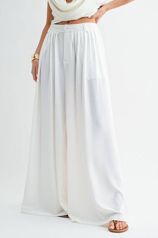 Noelle Tailored High-Waisted Trousers - PRE-ORDER